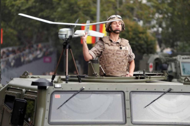 Este viernes, 12 de octubre, se ha celebrado el tradicional militar en Madrid, presidido por Felipe VI y la reina Letizia