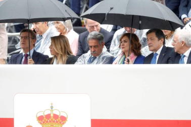 Este viernes, 12 de octubre, se ha celebrado el tradicional militar en Madrid, presidido por Felipe VI y la reina Letizia