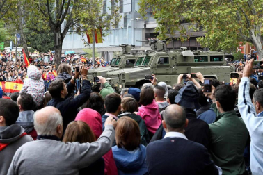 Este viernes, 12 de octubre, se ha celebrado el tradicional militar en Madrid, presidido por Felipe VI y la reina Letizia