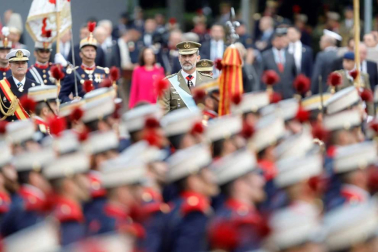 Este viernes, 12 de octubre, se ha celebrado el tradicional militar en Madrid, presidido por Felipe VI y la reina Letizia