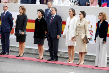 Este viernes, 12 de octubre, se ha celebrado el tradicional militar en Madrid, presidido por Felipe VI y la reina Letizia