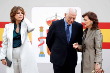 Este viernes, 12 de octubre, se ha celebrado el tradicional militar en Madrid, presidido por Felipe VI y la reina Letizia