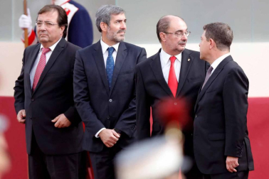 Este viernes, 12 de octubre, se ha celebrado el tradicional militar en Madrid, presidido por Felipe VI y la reina Letizia