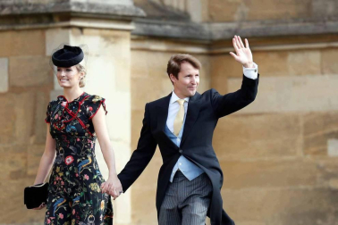 La princesa Eugenia se ha casado este viernes, 12 de octubre, con Jack Brooksbank, en la capilla de San Jorge en Windsor (Reino Unido)