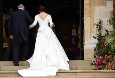 La princesa Eugenia se ha casado este viernes, 12 de octubre, con Jack Brooksbank, en la capilla de San Jorge en Windsor (Reino Unido)