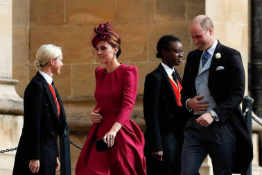 La princesa Eugenia se ha casado este viernes, 12 de octubre, con Jack Brooksbank, en la capilla de San Jorge en Windsor (Reino Unido)