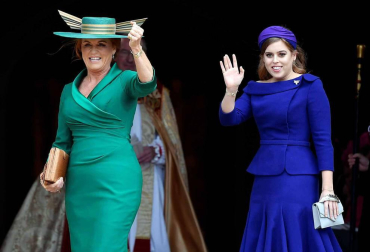La princesa Eugenia se ha casado este viernes, 12 de octubre, con Jack Brooksbank, en la capilla de San Jorge en Windsor (Reino Unido)