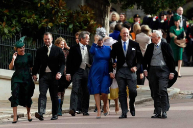 La princesa Eugenia se ha casado este viernes, 12 de octubre, con Jack Brooksbank, en la capilla de San Jorge en Windsor (Reino Unido)