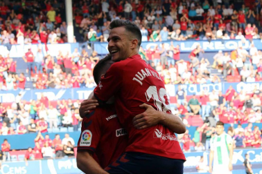 Imágenes del partido disputado en El Sadar entre Osasuna y Córdoba el 13 de octubre de 2018.