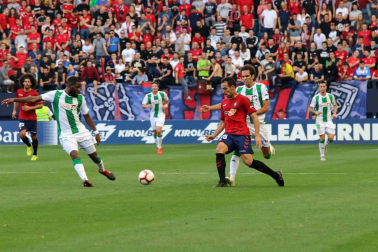 Imágenes del partido disputado en El Sadar entre Osasuna y Córdoba el 13 de octubre de 2018.