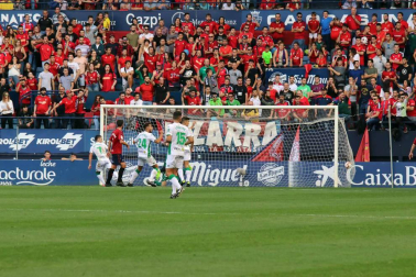 Imágenes del partido disputado en El Sadar entre Osasuna y Córdoba el 13 de octubre de 2018.