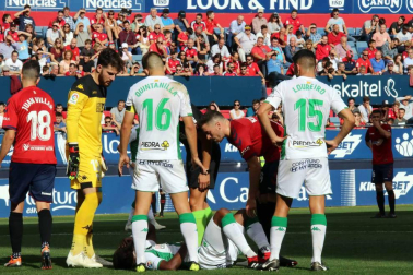 Imágenes del partido disputado en El Sadar entre Osasuna y Córdoba el 13 de octubre de 2018.