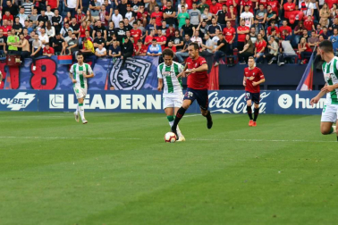 Imágenes del partido disputado en El Sadar entre Osasuna y Córdoba el 13 de octubre de 2018.