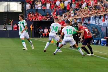 Imágenes del partido disputado en El Sadar entre Osasuna y Córdoba el 13 de octubre de 2018.