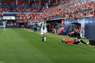 Imágenes del partido disputado en El Sadar entre Osasuna y Córdoba el 13 de octubre de 2018.