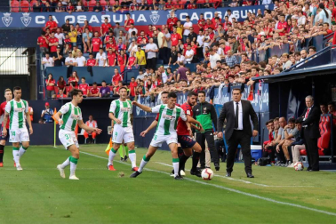Imágenes del partido disputado en El Sadar entre Osasuna y Córdoba el 13 de octubre de 2018.