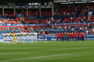 Imágenes del partido disputado en El Sadar entre Osasuna y Córdoba el 13 de octubre de 2018.