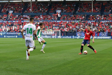 Imágenes del partido disputado en El Sadar entre Osasuna y Córdoba el 13 de octubre de 2018.