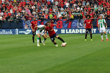 Imágenes del partido disputado en El Sadar entre Osasuna y Córdoba el 13 de octubre de 2018.