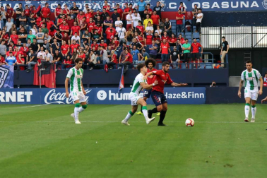 Imágenes del partido disputado en El Sadar entre Osasuna y Córdoba el 13 de octubre de 2018.