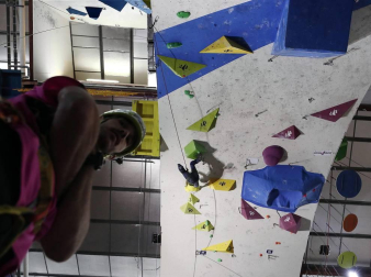 Campeonato de España de Paraescalada celebrado en Berrioplano.