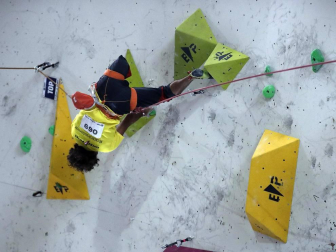Campeonato de España de Paraescalada celebrado en Berrioplano.