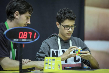 El XV Campeonato de España de Speedcubing tuvo lugar en el frontón de labrit, con 148 jugadores inscritos.