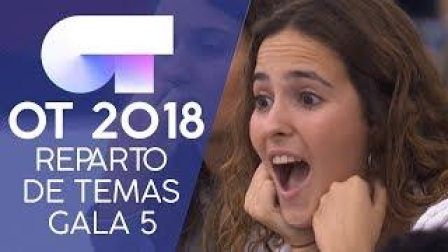 Reparto de temas de la gala 5 de 'OT 2018': Natalia Lacunza cantará con Julia 'Pienso en tu mirá', de Rosalía