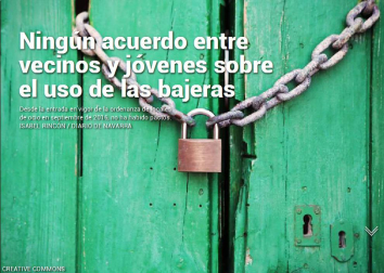 Además, sin acuerdo entre vecinos y jóvenes sobre las bajeras