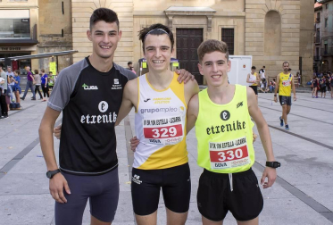 La carrera popular 5k-10k Estella Lizarra regresó el sábado 13 de octubre a la ciudad del Ega para celebrar su sexta edición. Este año, además, la prueba sirvió para decidir los campeonatos navarros de ambas distancias. Organizada por el Club Atlético Iranzu, esta carrera está homologada por la Real Federación Española de Atletismo.