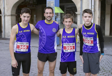 La carrera popular 5k-10k Estella Lizarra regresó el sábado 13 de octubre a la ciudad del Ega para celebrar su sexta edición. Este año, además, la prueba sirvió para decidir los campeonatos navarros de ambas distancias. Organizada por el Club Atlético Iranzu, esta carrera está homologada por la Real Federación Española de Atletismo.