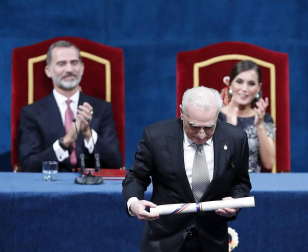 Ceremonia de entrega de los Premios Princesa de Asturias 2018 en el Teatro Campoamor de Oviedo.