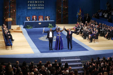 Ceremonia de entrega de los Premios Princesa de Asturias 2018 en el Teatro Campoamor de Oviedo.