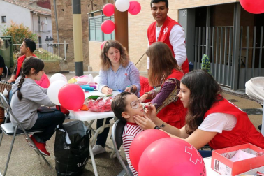 Animación, colorido y fiesta en la celebración del centro de la capital ribera, celebrado este sábado 20 de octubre.