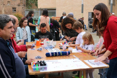 Animación, colorido y fiesta en la celebración del centro de la capital ribera, celebrado este sábado 20 de octubre.