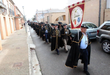 La localidad ribera acogió este sábado, 20 de octubre, la reunión anual de los cofrades.