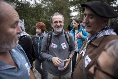 Miles de personas participan en el Nafarroa Oinez que se celebra este domingo en Alsasua