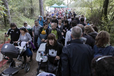 Miles de personas participan en el Nafarroa Oinez que se celebra este domingo en Alsasua