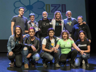 Miles de personas participan en el Nafarroa Oinez que se celebra este domingo en Alsasua