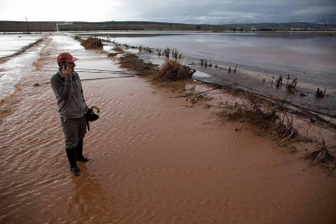 Fotos de las fuertes lluvias que han causado numerosas incidencias durante este domingo en Málaga.