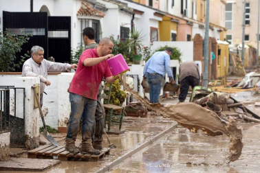 Fotos de las fuertes lluvias que han causado numerosas incidencias durante este domingo en Málaga.