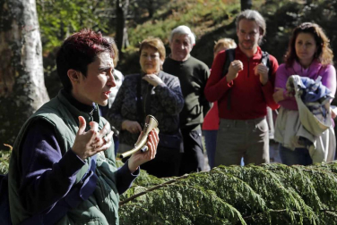 Visita a las palomeras de Etxalar
