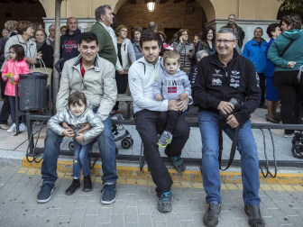 La localidad del deportista se volcó en la celebración del título de campeón de TCR Europe.