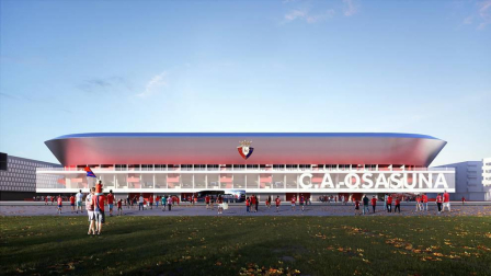 Propuesta del estudio OFS VDR para la reforma del estadio rojillo