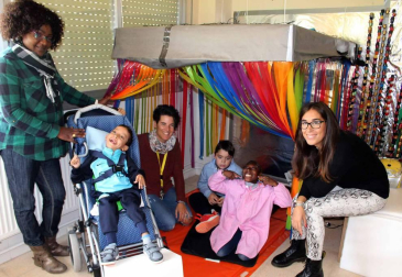 Alumnado del CP Francisco Arbeloa durante una jornada de clase.