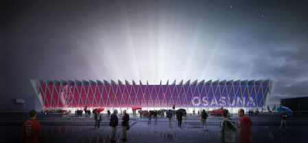 Propuesta del estudio Vaíllo ACR para la reforma del estadio rojillo.