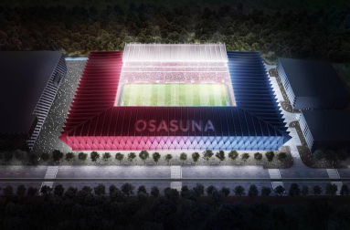 Propuesta del estudio Vaíllo ACR para la reforma del estadio rojillo.