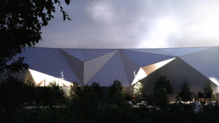 Propuesta del estudio TYM Herce para la reforma del estadio rojillo
