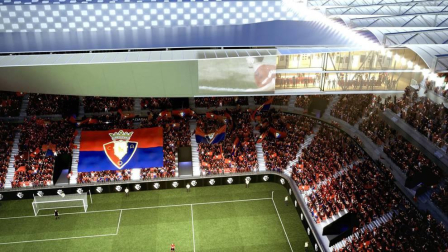 Propuesta del estudio TYM Herce para la reforma del estadio rojillo