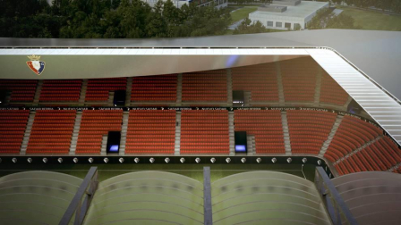 Propuesta del estudio TYM Herce para la reforma del estadio rojillo